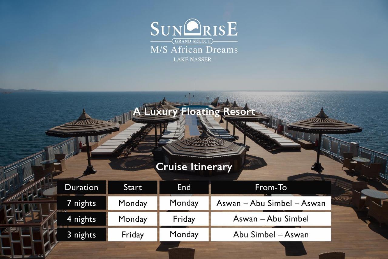 Sunrise African Dreams Cruise -Grand Select- Aswan Exterior photo